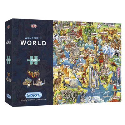 Puzzle: 1000 Wonderful World