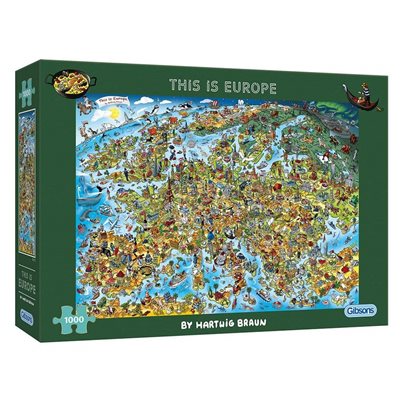Puzzle: 1000 This is Europe