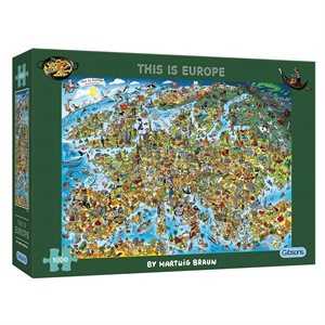 Puzzle: 1000 This is Europe