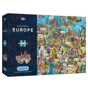 Puzzle: 1000 Special Edition: Exploring Europe ^ Q2 2024