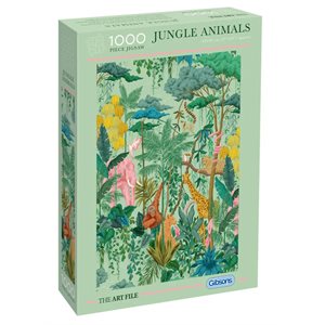 Puzzle: 1000 Special Edition: The Art File: Jungle Animals ^ Q2 2024