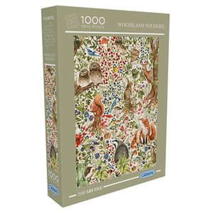 Puzzle: 1000 The Art File: Woodland Wildlife ^ Q4 2024