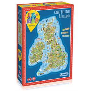 Puzzle: 150 Jigmap - Great Britain & Ireland