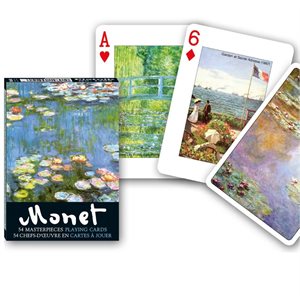 Monet Playing Cards