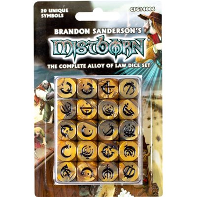 Mistborn Dice: The Complete Alloy of Law Set