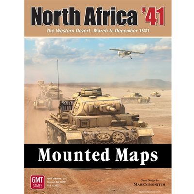 North Africa '41: Mounted Map
