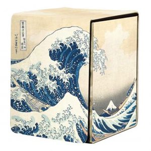 Deck Box: Fine Art: The Great Wave Off Kanagawa Alcove Flip Box (100ct)