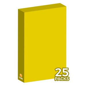 Cubeamajigs: Yellow by Cardamajigs (Set of 25) (No Amazon Sales) ^ Q2 2024