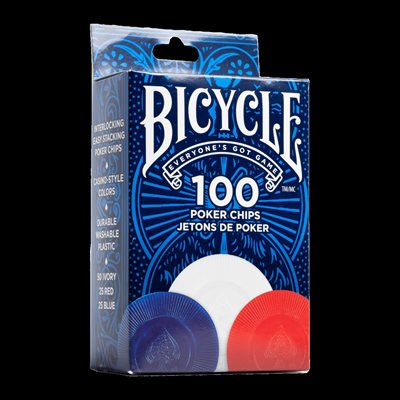 Bicycle: Poker Chips: Plastic: 2 Gram (100ct)