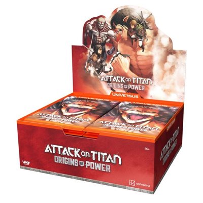 Attack on Titan: Origins of Power: Booster Display (24ct) ^ NOV 8 2024