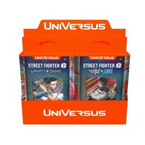 Street Fighter: Ryu + Luke and Chun-Li + Jamie: Challenger Series Display (8ct) ^ JULY 18 2025