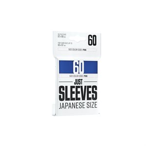 Sleeves: Just Sleeves: Japanese Size Blue (60)