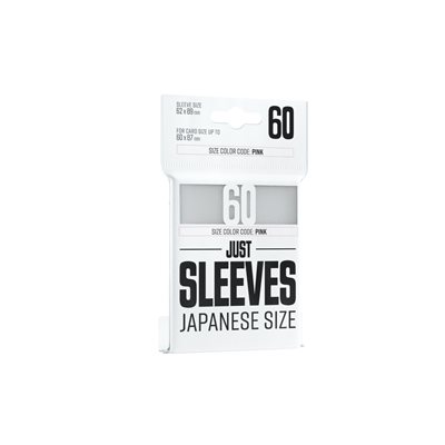 Sleeves: Just Sleeves: Japanese Size White (60)