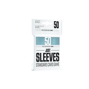 Sleeves: Just Sleeves: Standard Card Game Clear (50) ^ APRIL 2022