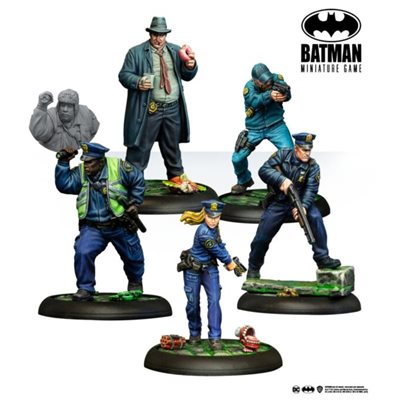 Batman Miniature Game: GCPD Agents (Back to Gotham)