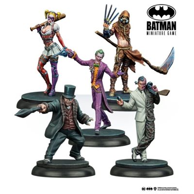 Batman Miniature Game: Arkham Asylum Super-Villains