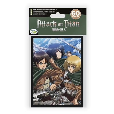Sleeves: Officially Licensed: Attack on Titan: Battle Trio (60)