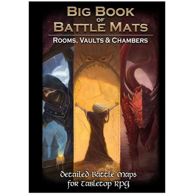 Big Book of Battle Mats: Rooms, Vaults & Chambers (No Amazon Sales)
