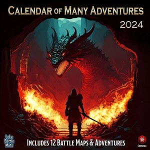 Calendar of Many Adventures 2024 (No Amazon Sales) ^ SEPT 2023