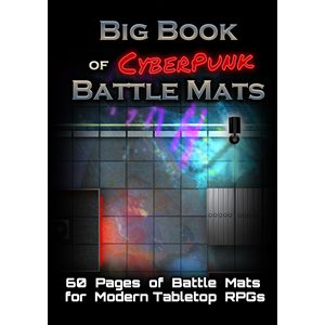 Big Book of CyberPunk Battle Mats (No Amazon Sales)