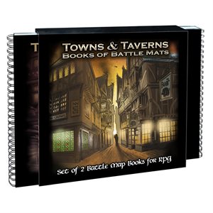 Towns & Taverns: Books of Battle Mats (No Amazon Sales)