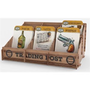 Western Legends: Ante Up - Wooden Trading Post Promo (No Amazon Sales)