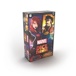 Dice Throne: Marvel 2-Hero Box 2- Black Widow / Doctor Strange (No Amazon Sales)