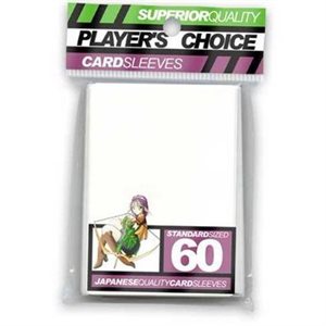 Sleeves: Standard Player's Choice: White (60)