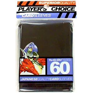 Sleeves: Standard Player's Choice: Black (60)