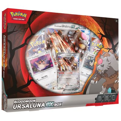 Pokemon TCG: Bloodmoon Ursaluna ex Box ^ NOV 15 2024