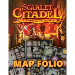 Scarlet Citadel Map Folio(5E Compatible)