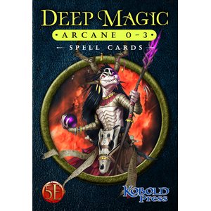 Deep Magic Spell Cards: Arcane 0-3 (5E Compatible)