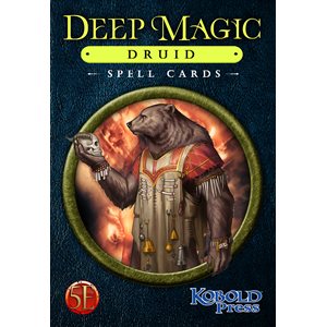 Deep Magic Spell Cards: Druid (5E Compatible)