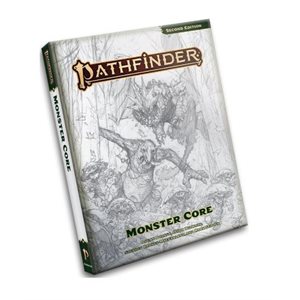 Pathfinder 2E: Monster Core Sketch Cover Edition (P2) (Hobby Exclusive) ^ MAR 27 2024