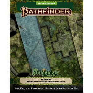 Pathfinder Flip-Mat: Kingmaker Adventure Path River Kingdoms Ruins Multi-Pack ^ OCT 26 2022