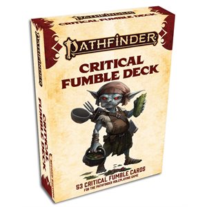 Pathfinder 2E: Accessories: Critical Fumble Deck