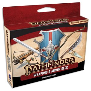 Pathfinder 2E: Accessories: Weapons & Armor Deck