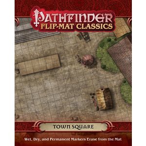 Pathfinder: Flip-Mat Classics: Town Square (Systems Neutral)