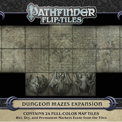 Pathfinder: Flip-Tiles: Dungeon Mazes Expansion (System Neutral)