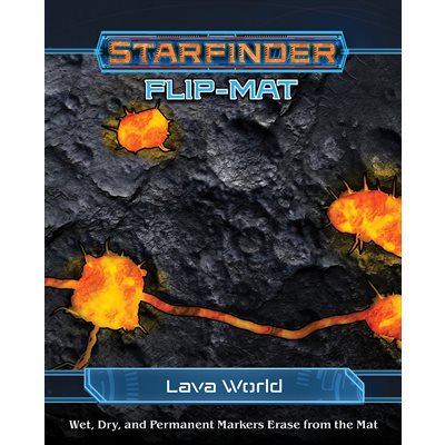 Starfinder: Flip-Mat: Lava World