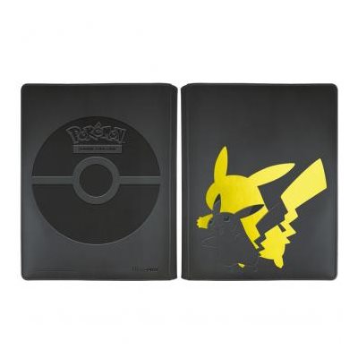 Binder: Zippered PRO-Binder: 9-Pocket: Pokemon: Elite Series: Pikachu