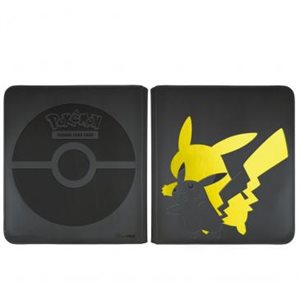 Binder: Zippered PRO-Binder: 12-Pocket: Pokemon: Elite Series: Pikachu