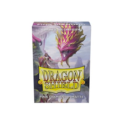 Sleeves: Dragon Shield: Matte Japanese: Pink Diamond (60)