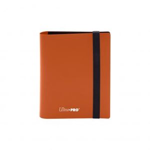 Binder: Ultra Pro 2-Pocket Pumpkin Orange Eclipse PRO