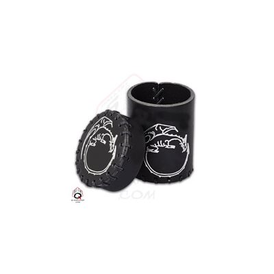 Black Dragon Leather Dice Cup