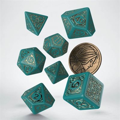 Witcher Dice Set Triss The Beautiful Hea (No Amazon Sales)