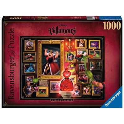 Puzzle: 1000 Villainous: Queen of Hearts (No Amazon Sales) ^ 2024