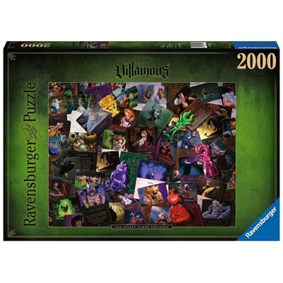 Puzzle: 2000 Villainous: All Villains (No Amazon Sales)