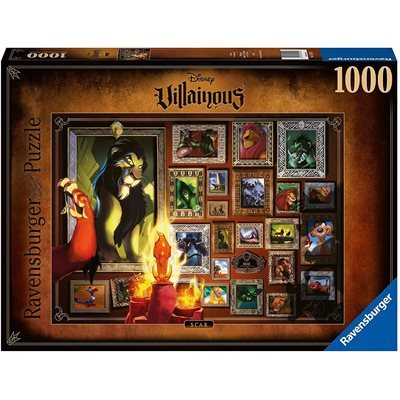 Puzzle: 1000 Villainous: Scar (No Amazon Sales)