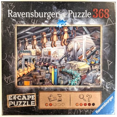 Escape Puzzle: 368 ESCAPE Toy Factory (No Amazon Sales)